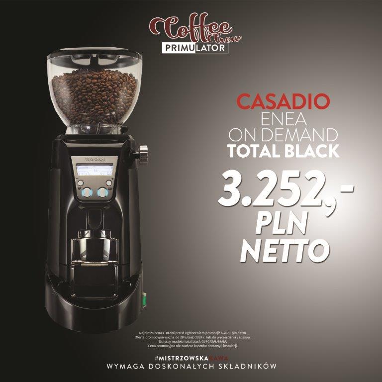 Młynek do kawy Casadio Promocja