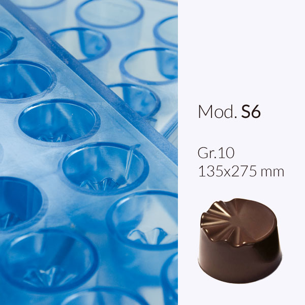 Formy do produkcji czekoladek 135 x 275 mm