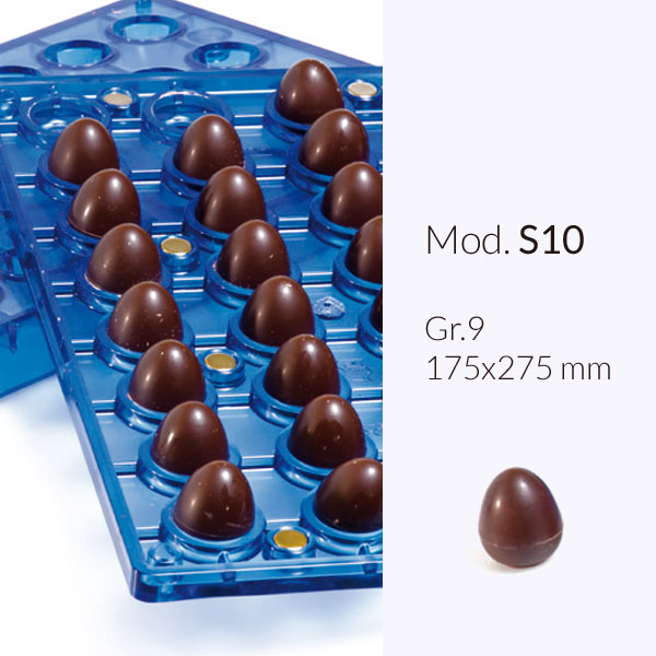 Formy do produkcji czekolady 175 x 275 mm