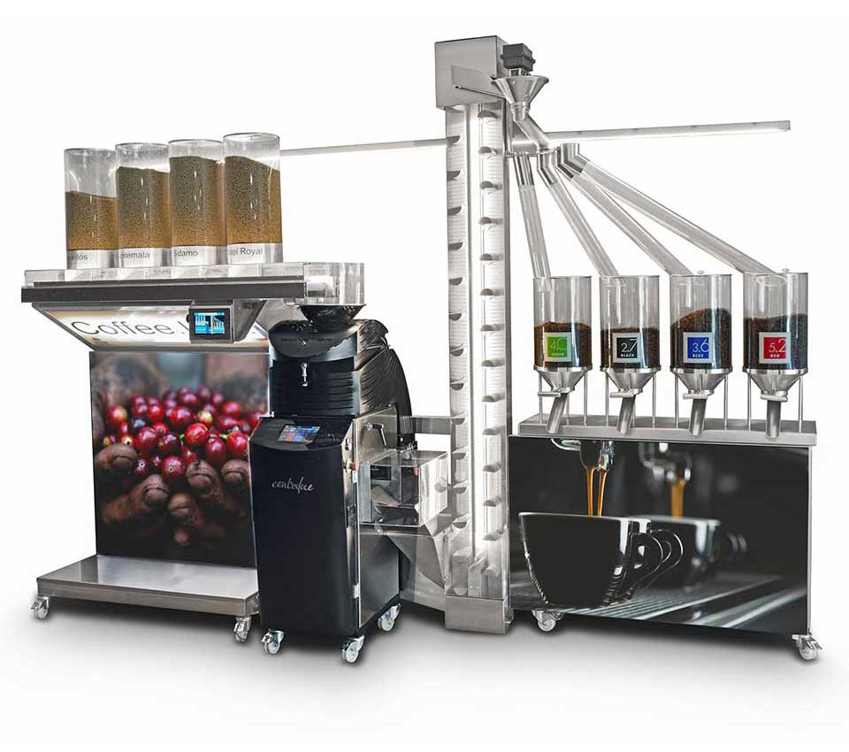 Automatyczna linia do palenia kawy Selmi Coffeelab