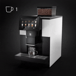 WMF 950 S posiada wydajność dzienna do 50 kaw